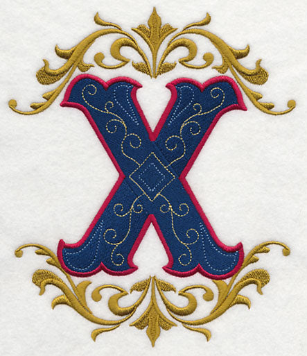 Illuminated Letter X (7.8 inch)