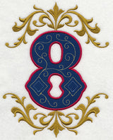 Illuminated Number 8 (7.8 inch)