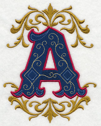 Illuminated Letter A (7.8 inch)
