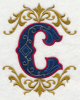 Illuminated Letter C (7.8 inch)