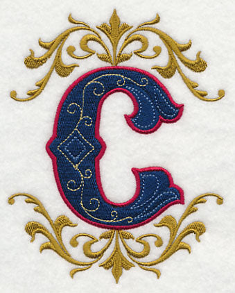 Illuminated Letter C (7.8 inch)