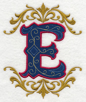 Illuminated Letter E (7.8 inch)