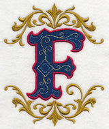 Illuminated Letter F (7.8 inch)