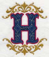 Illuminated Letter H (7.8 inch)