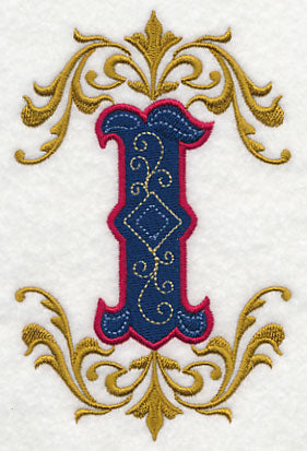 Illuminated Letter I (7.8 inch)