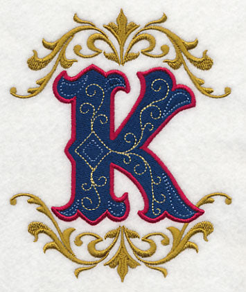 Illuminated Letter K (7.8 inch)