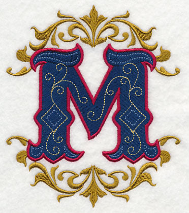 Illuminated Letter M (7.8 inch)