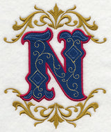 Illuminated Letter N (7.8 inch)