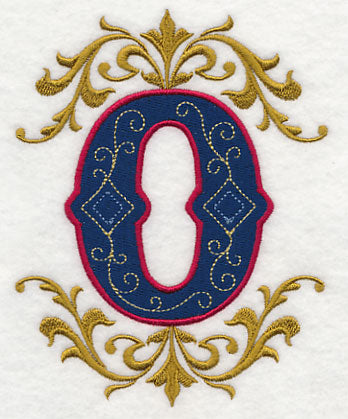 Illuminated Letter O (7.8 inch)