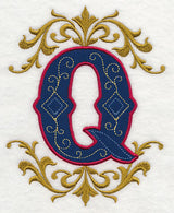 Illuminated Letter Q (7.8 inch)