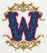 Illuminated Letter W (7.8 inch)