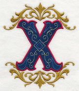 Illuminated Letter X (7.8 inch)
