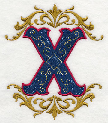 Illuminated Letter X (7.8 inch)