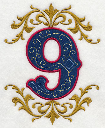 Illuminated Number 9 (7.8 inch)