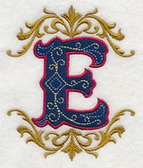 Illuminated Letter E (7.8 inch)