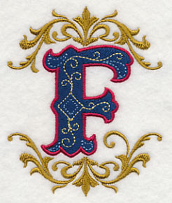 Illuminated Letter F (7.8 inch)