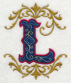 Illuminated Letter L (7.8 inch)