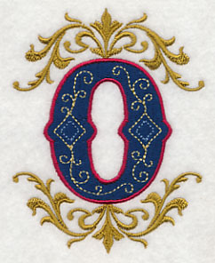 Illuminated Letter O (7.8 inch)