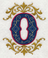 Illuminated Letter O (7.8 inch)