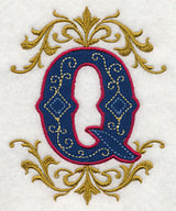 Illuminated Letter Q (7.8 inch)