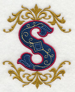 Illuminated Letter S (7.8 inch)