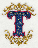 Illuminated Letter T (7.8 inch)