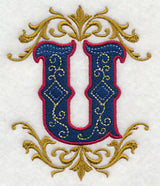 Illuminated Letter U (7.8 inch)