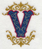 Illuminated Letter V (7.8 inch)