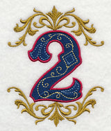 Illuminated Number 2 (7.8 inch)