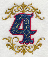 Illuminated Number 4 (7.8 inch)