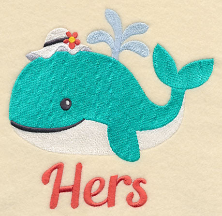Splish Splash Whales - Hers
