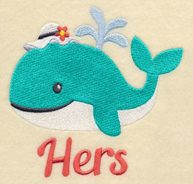 Splish Splash Whales - Hers