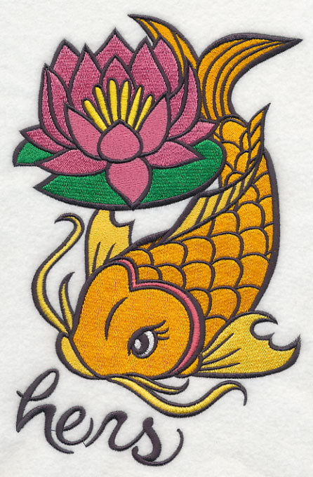 Splish Splash Koi - Hers