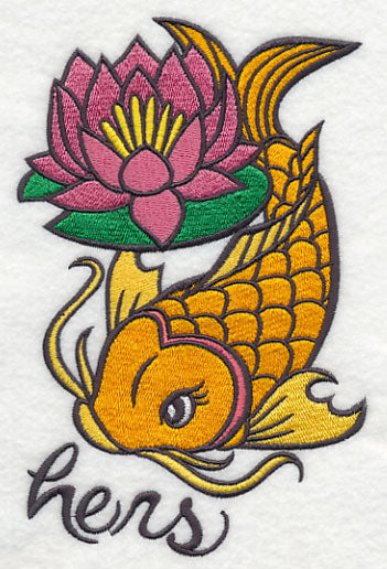 Splish Splash Koi - Hers