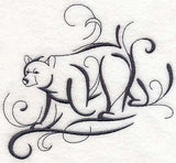 Inky Bear Walking