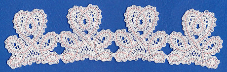 Hearts Aplenty Border (Battenburg Lace)