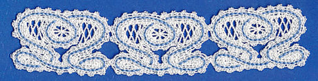 Whirls-a-Swirls Border (Battenburg Lace)