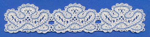 Clamshell Border (Battenburg Lace)
