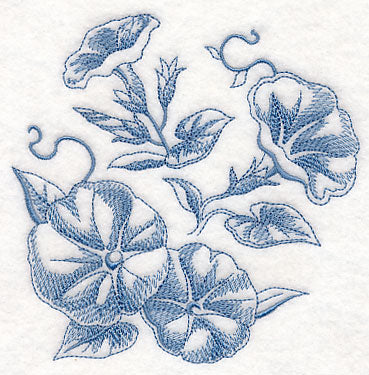 Morning Glory Botanical (Toile)