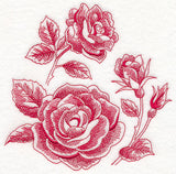 Rose Botanical (Toile)