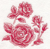 Rose Botanical (Toile)