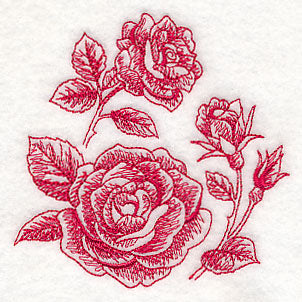Rose Botanical (Toile)
