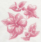 Hibiscus Botanical (Toile)