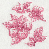 Hibiscus Botanical (Toile)