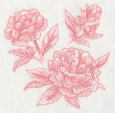 Peony Botanical (Toile)