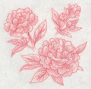 Peony Botanical (Toile)