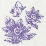 Clematis Botanical (Toile)