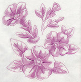 Petunia Botanical (Toile)