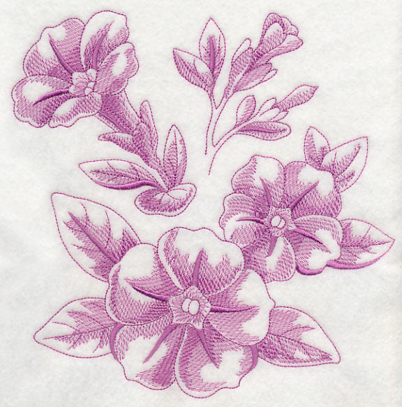 Petunia Botanical (Toile)