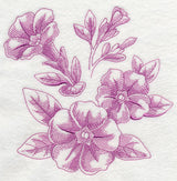 Petunia Botanical (Toile)